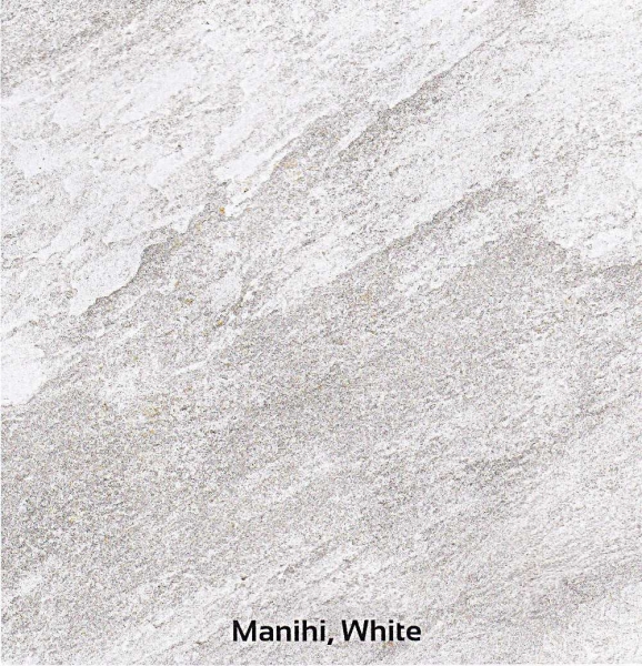 Terrassenplatten - Manihi - Format 60x60 - Farbe Weiss